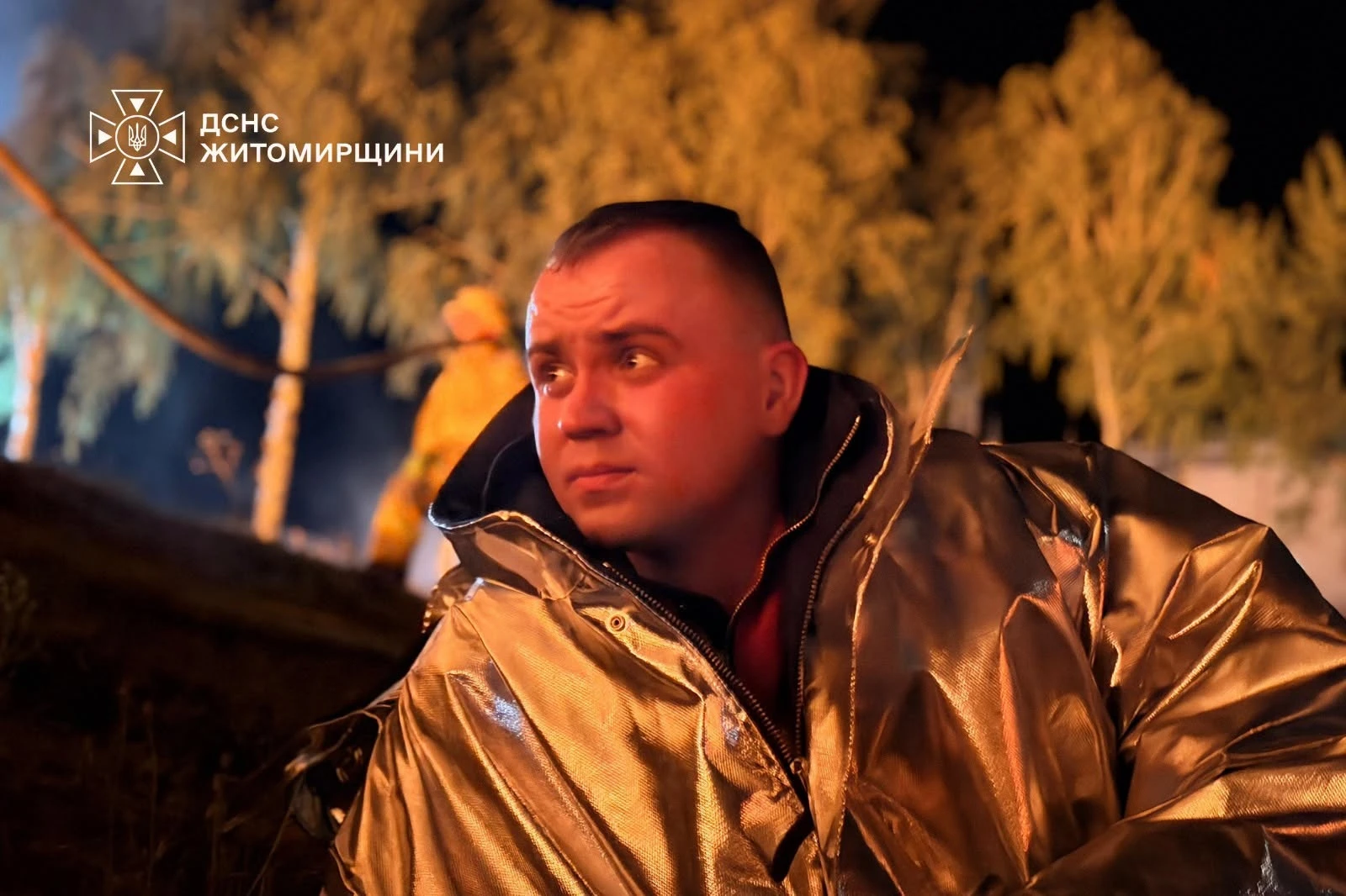 Рятувальники показали наслідки повітряного удару росіян по Житомирщині