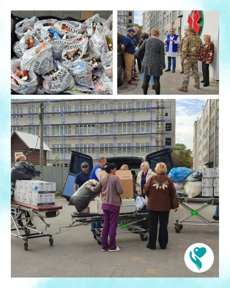 Допомога з-за кордону: що передали волонтери для Звягельської лікарні