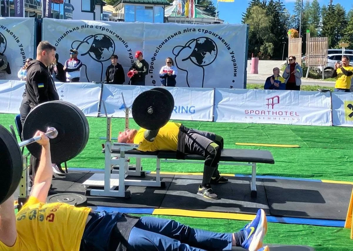 Ветеран зі Звягеля Ілля Сімчук завоював чотири медалі на Strong Spirit’s Games в Австрії