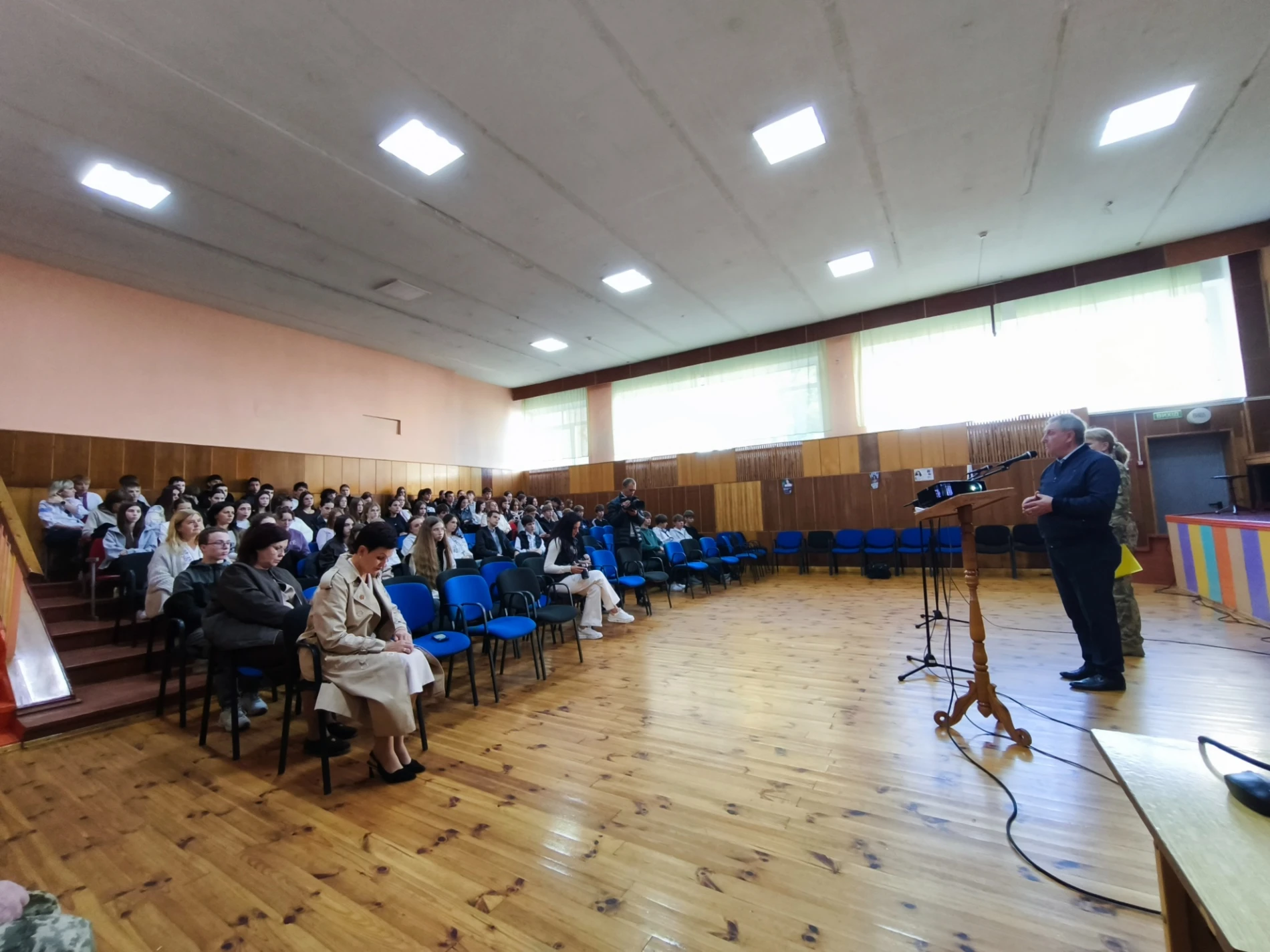 Дрони та такмед: як військові тренували школярів у Звягелі