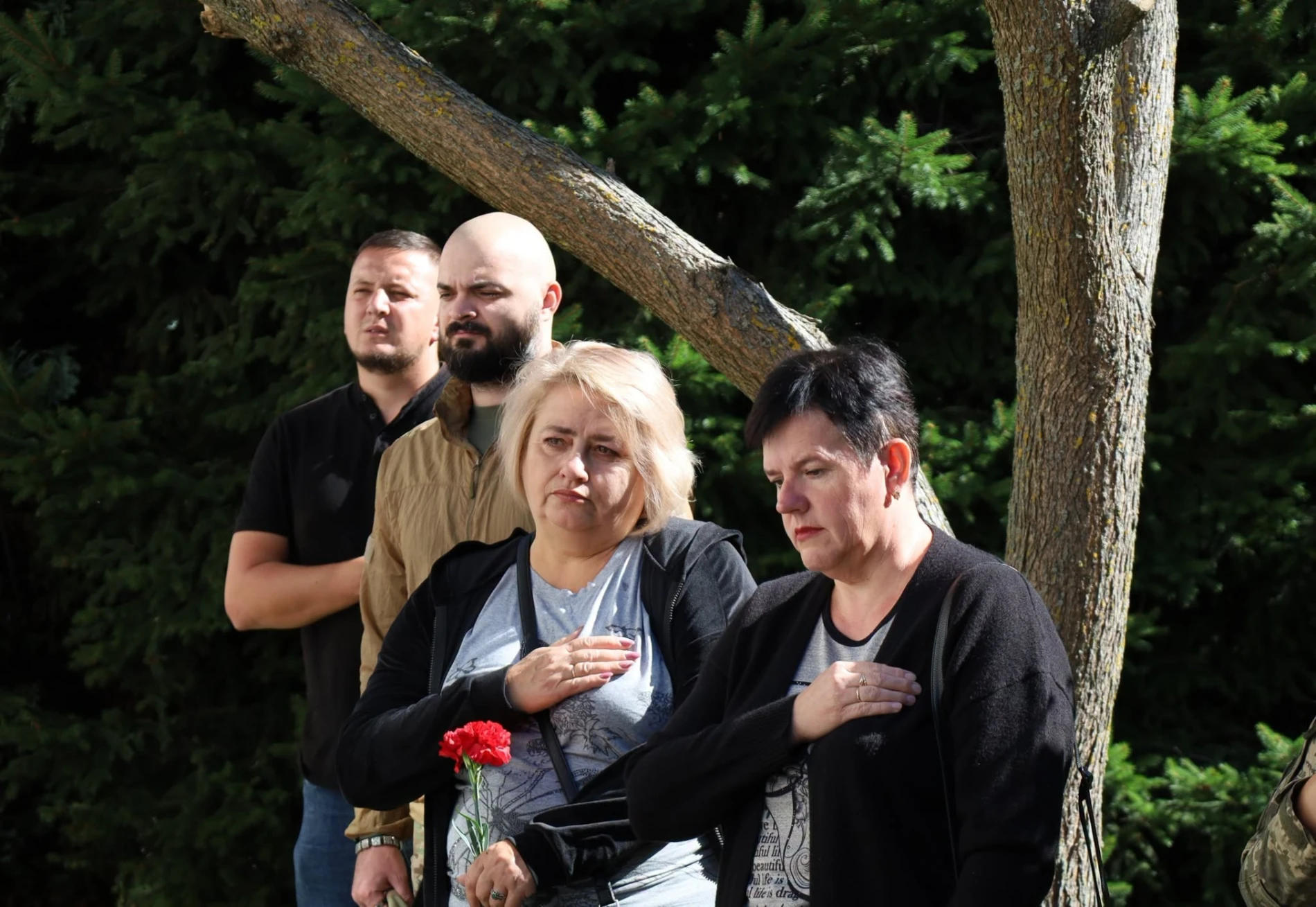 На Звягельщині відкрили меморіальні дошки Захисникам Олександру Хомі та Сергію Магурчаку
