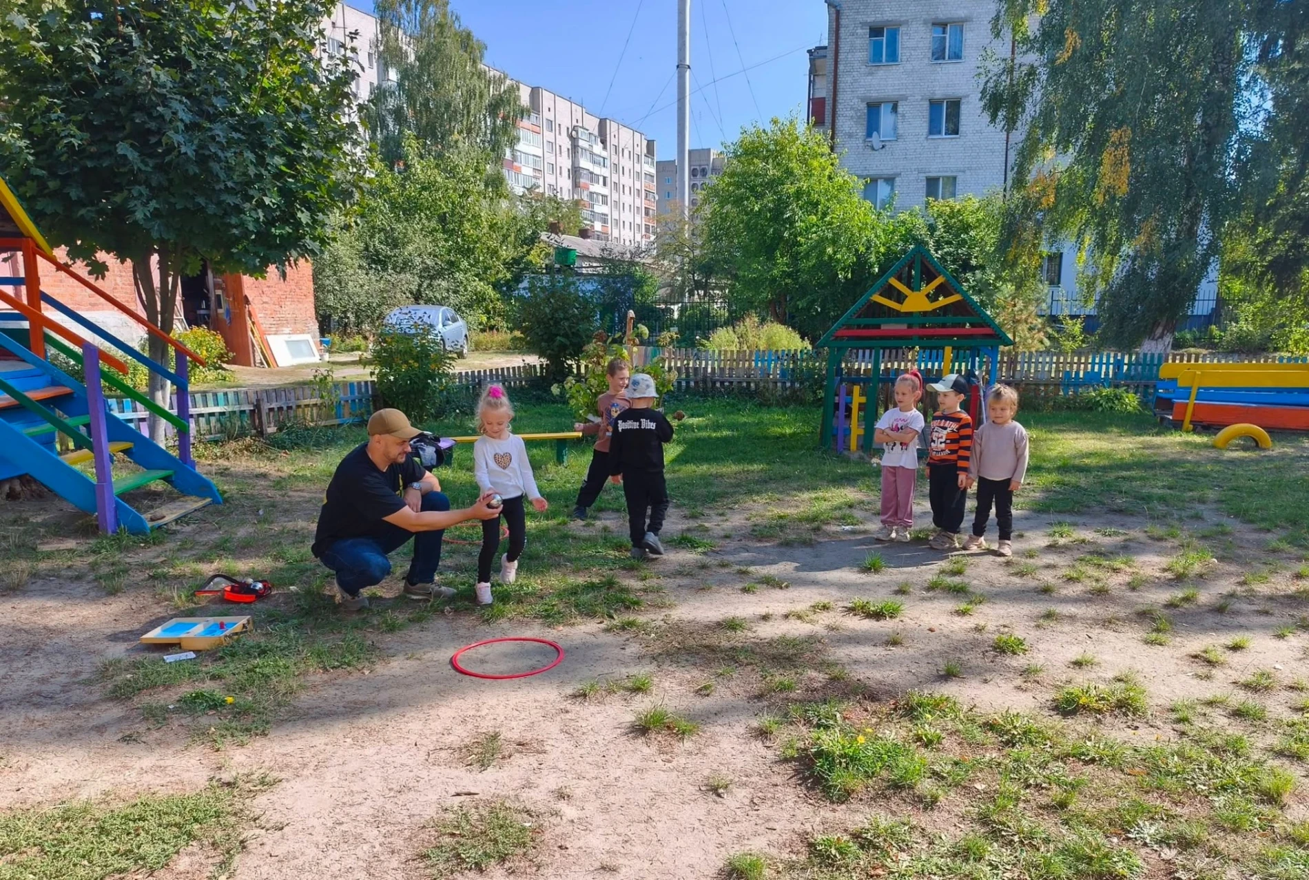Лицарські обладунки та влучний петанк: чим дивував Олімпійський тиждень у Звягелі