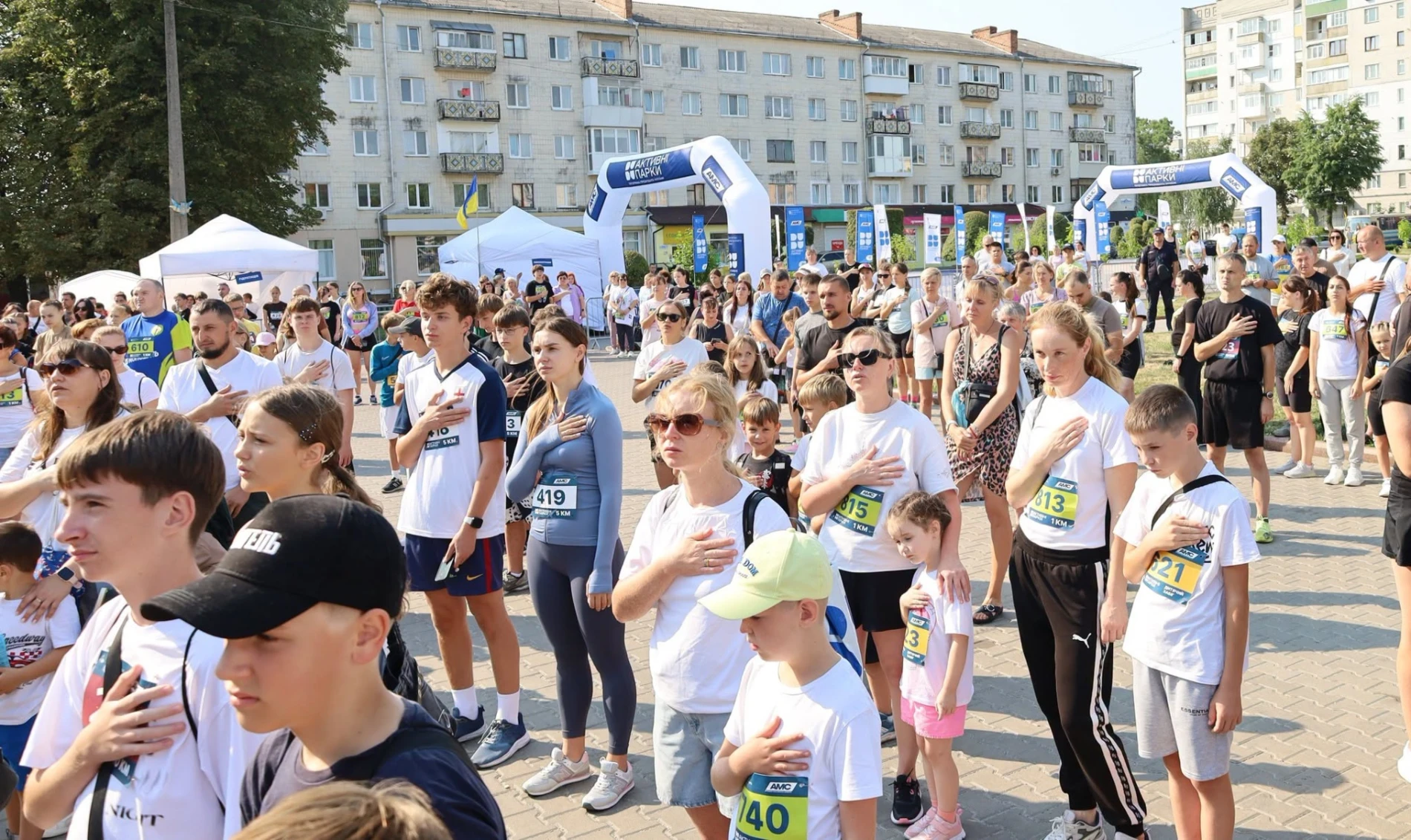 Більше 750 бігунів на старті: у Звягелі відбувся великий забіг