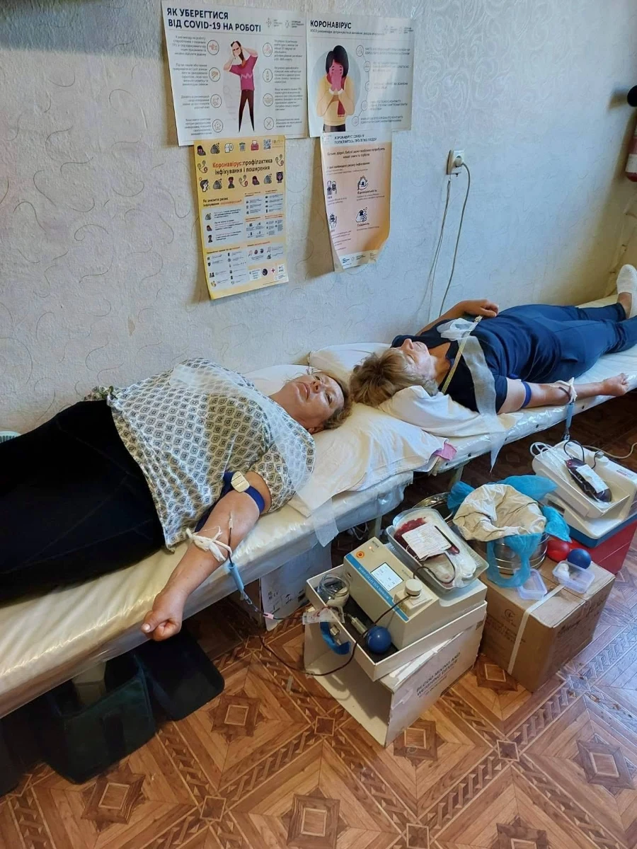 У громаді на Звягельщині 99 жителів долучилися до здачі крові на підтримку ЗСУ