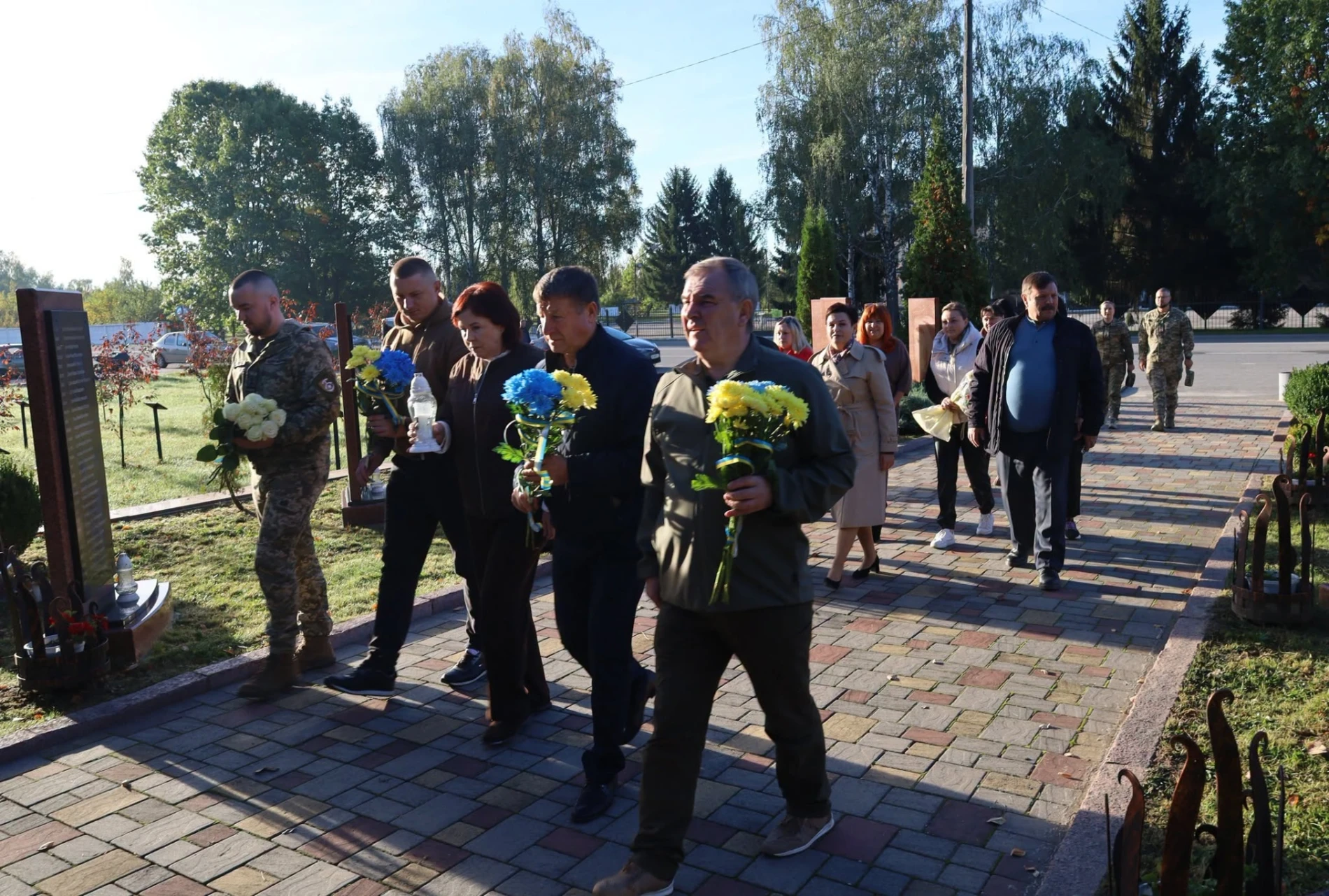 День Захисників і Захисниць: у Звягелі поіменно вшанували полеглих оборонців України