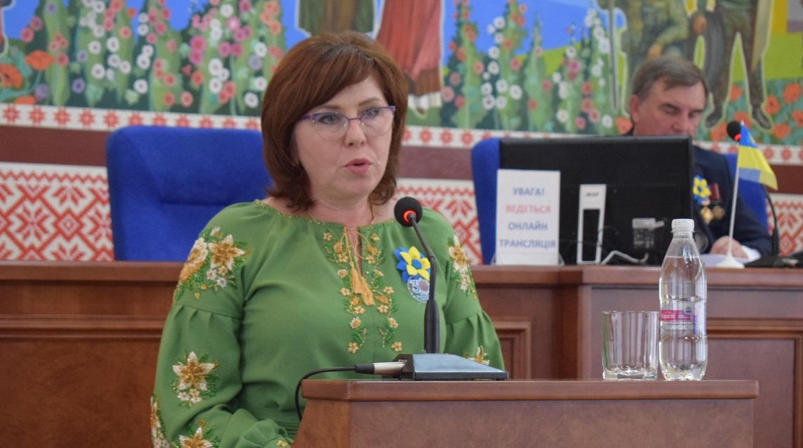 Секретар міської ради Оксана Гвозденко