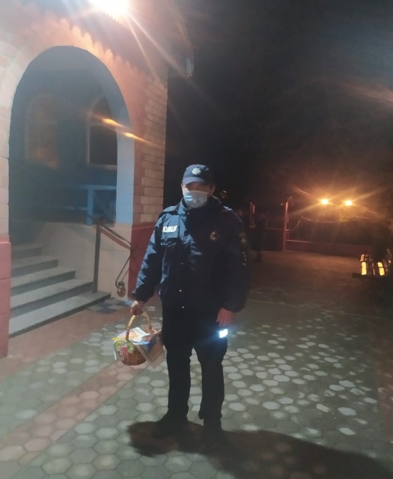 Охорона громадського порядку на Великдень