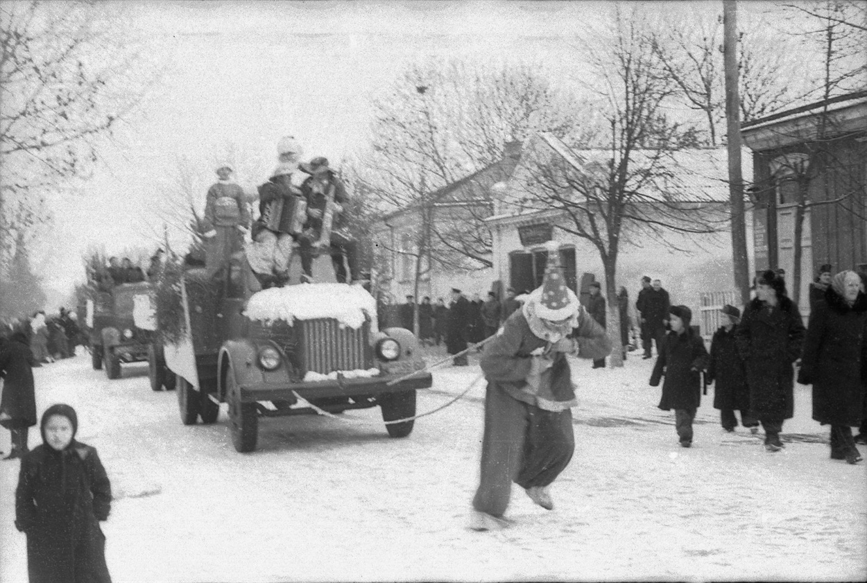 Новорічна хода на вул. К. Маркса