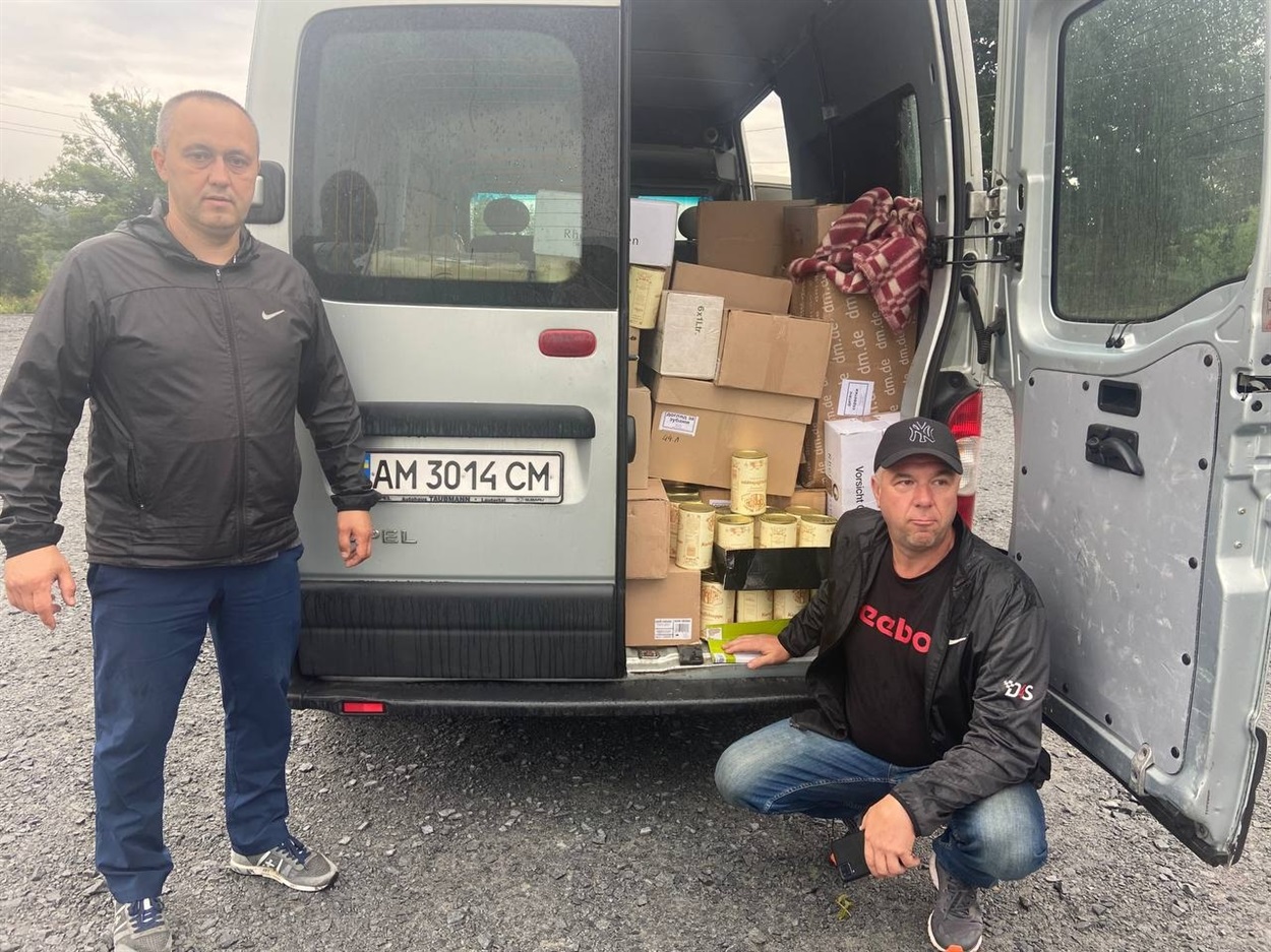 Ліворуч співзасновник БО "На благо України"