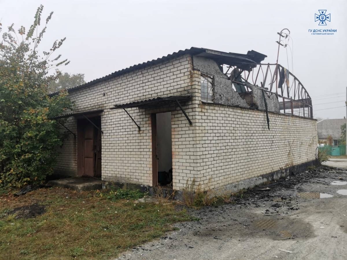 Пожежа в с. Олександрівка Звягельського району