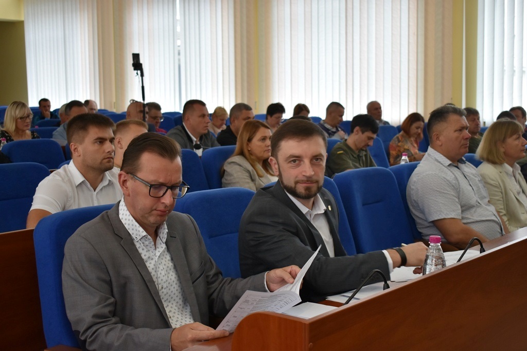 Засідання сесії міської ради у Звягелі