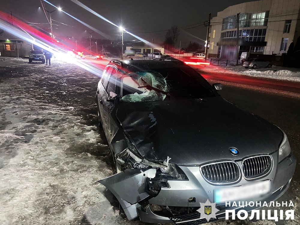21-річний п’яний водій "BMW" забрав життя чоловіка та травмував жінку
