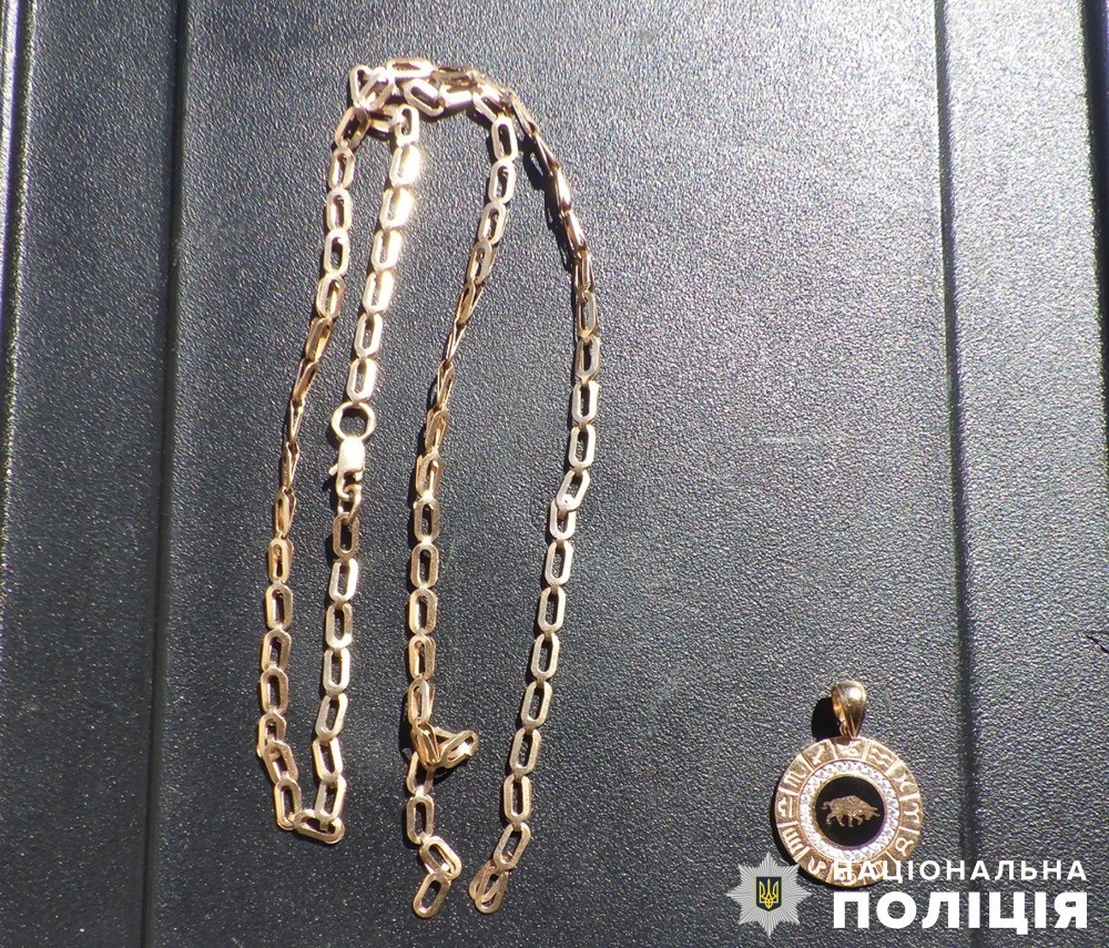 Зірвав з шиї жінки золотий ланцюжок: у Звягелі затримали вуличного грабіжника