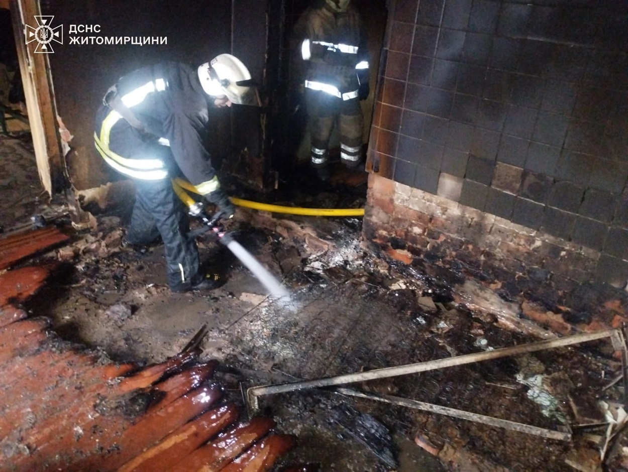 Пожежа у житловому будинку в Калинівці