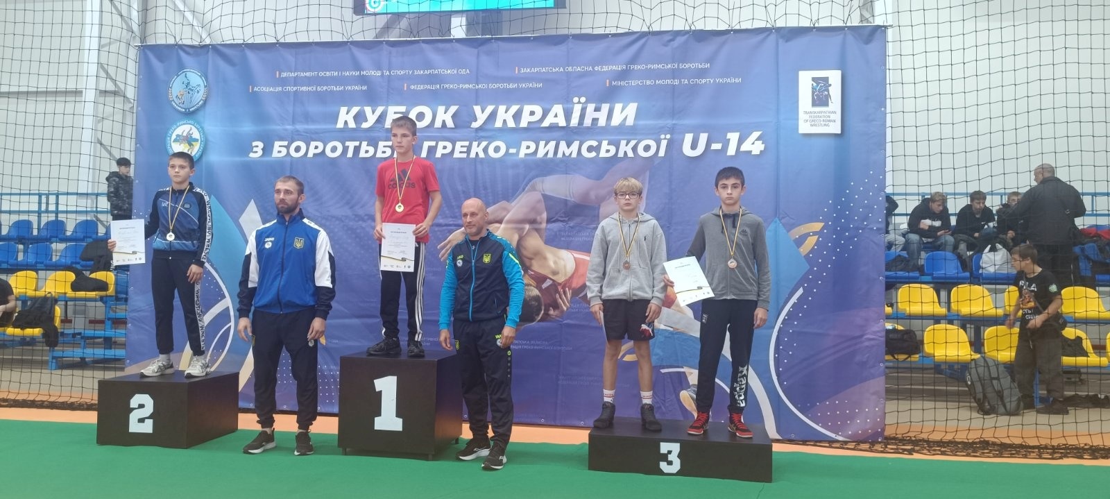 Вихованець ДЮСШ Микола Романюк здобув бронзу Кубка України з греко-римської боротьби