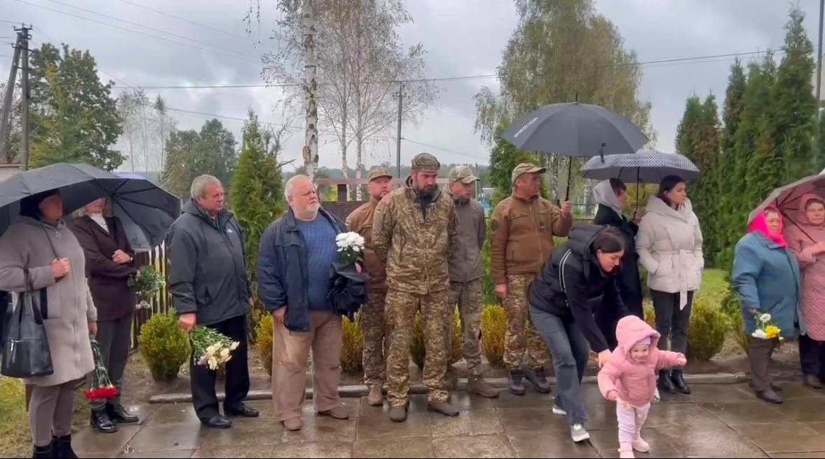 В Курчиці відкрили Алею Слави на честь загиблих захисників України