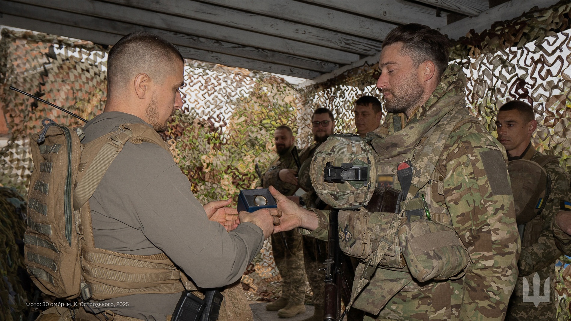 30 ОМБр відзначила День Захисників та Захисниць України: нагороди та вшанування полеглих