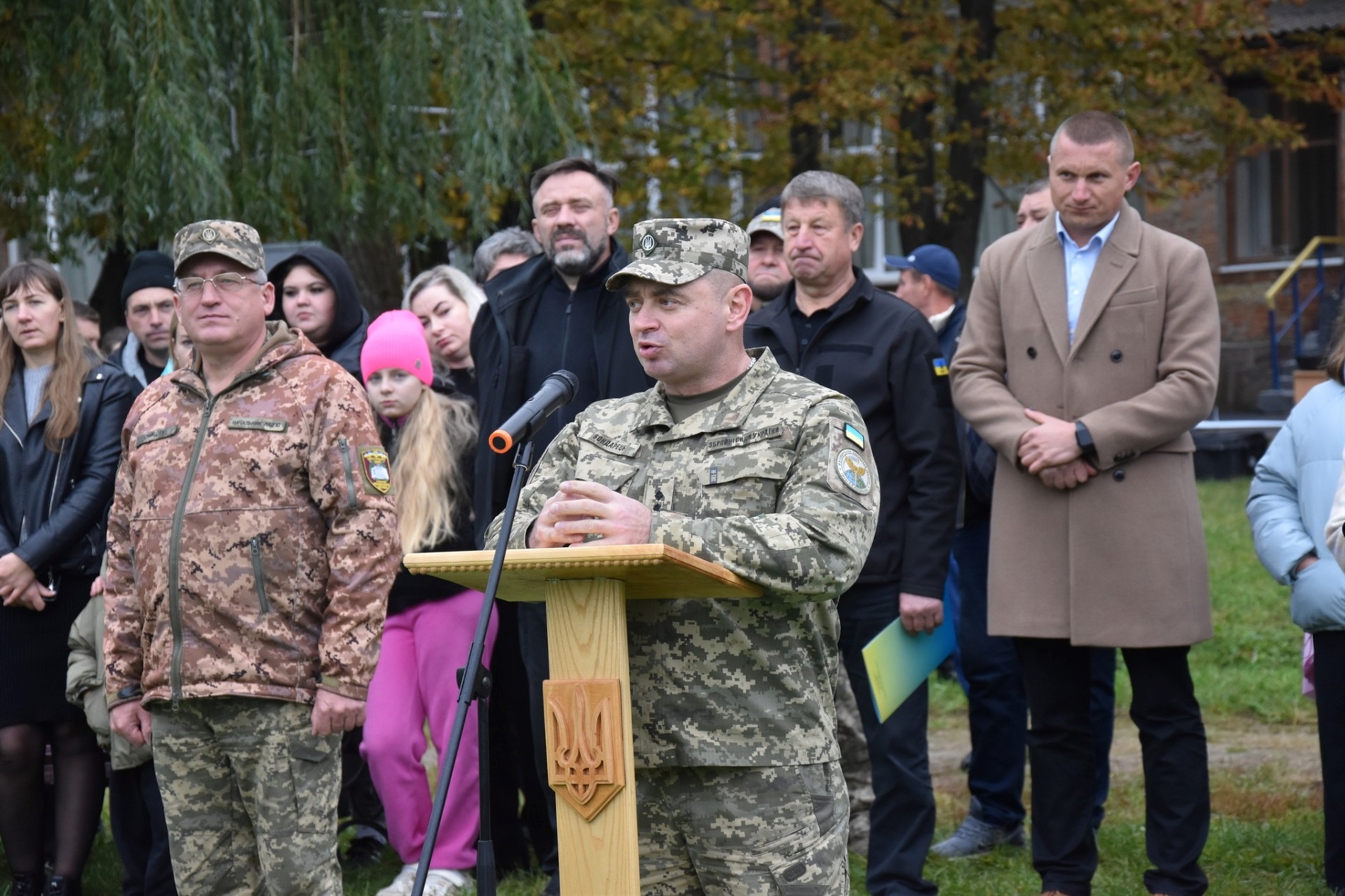 Новачки ліцею з посиленою військово-фізичною у Звягелі склали Клятву