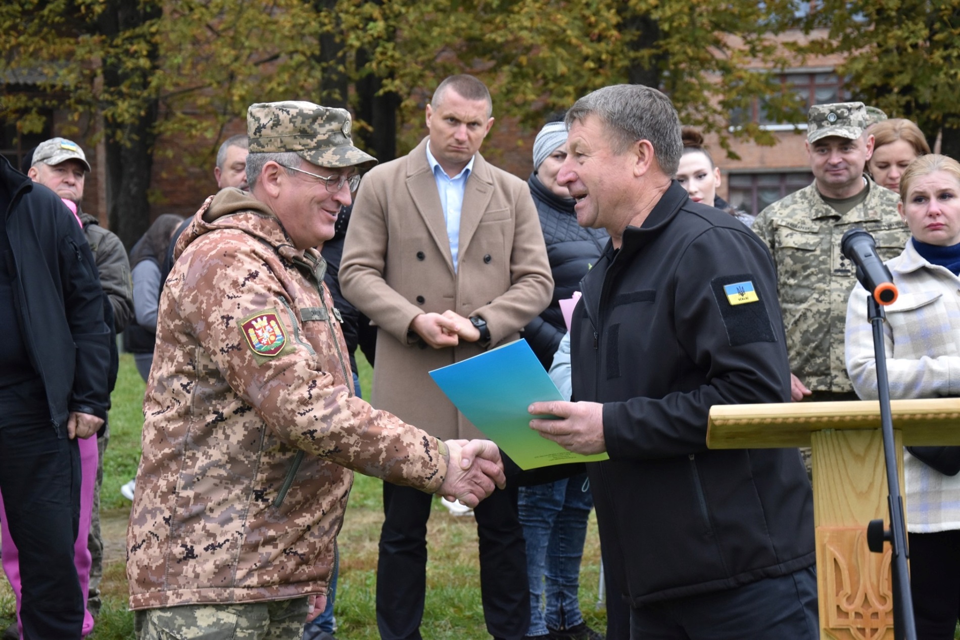 Новачки ліцею з посиленою військово-фізичною у Звягелі склали Клятву