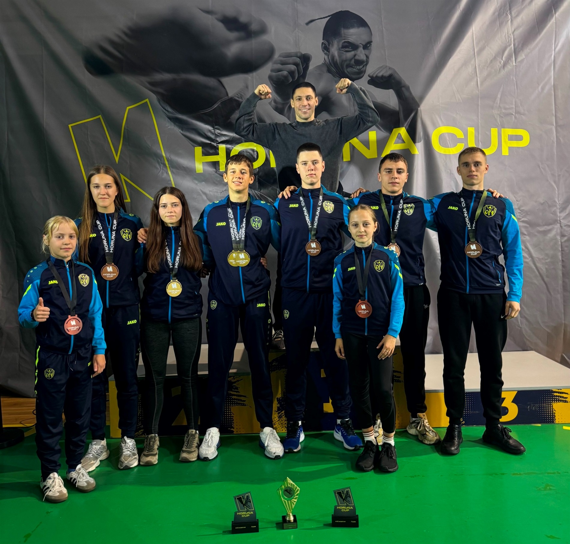 Звягельські каратисти здобули чотири золота на турнірі Horuna Cup 2025 у Львові