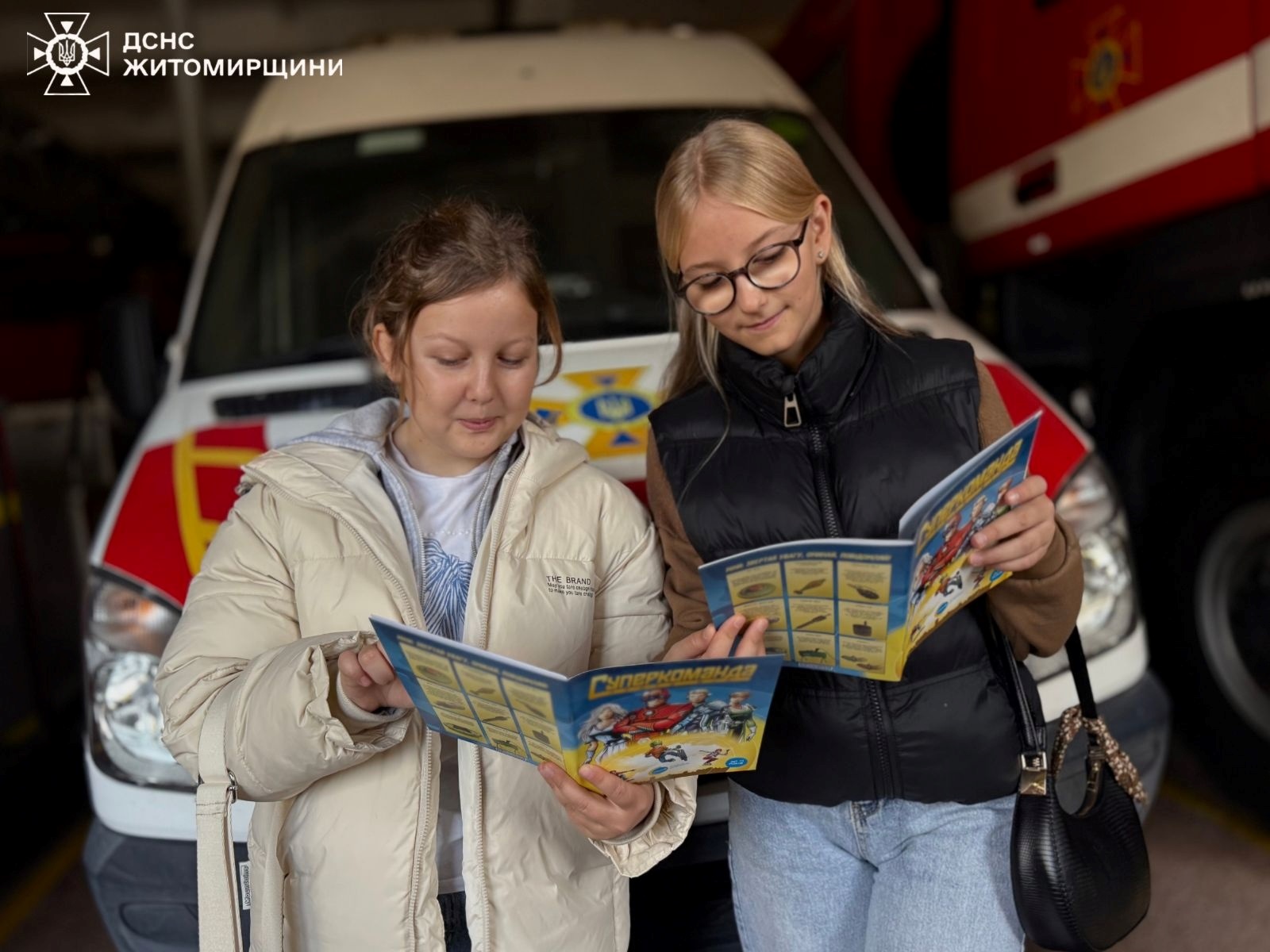 Урок безпеки на практиці: школярі побували в пожежно-рятувальному підрозділі Звягеля