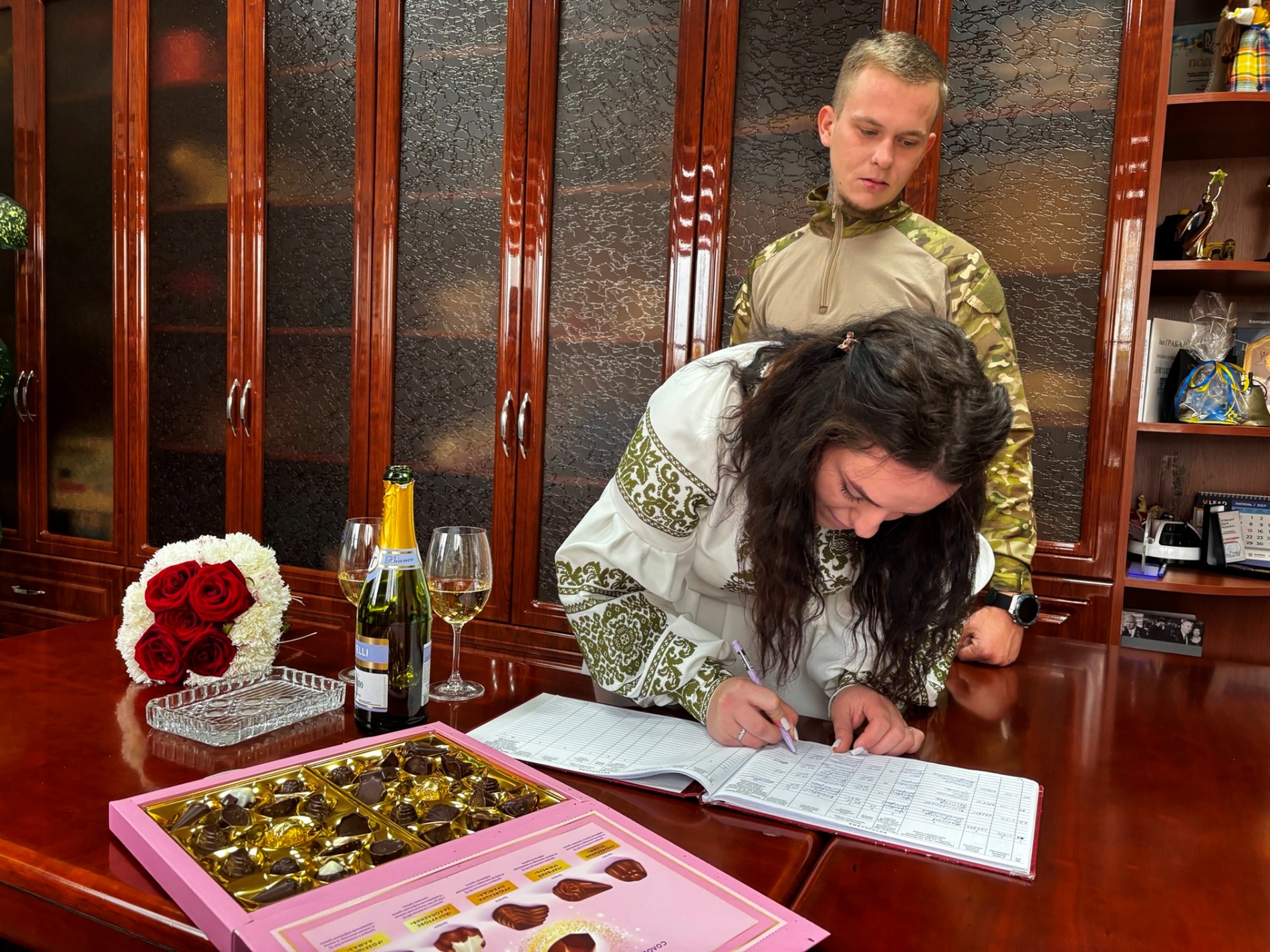 У сільській раді на Звягельщині зареєстрували шлюб молодої пари