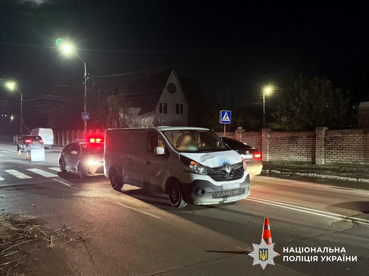 Житель Звягельщини, керуючи автівкою, збив пішохода в обласному центрі