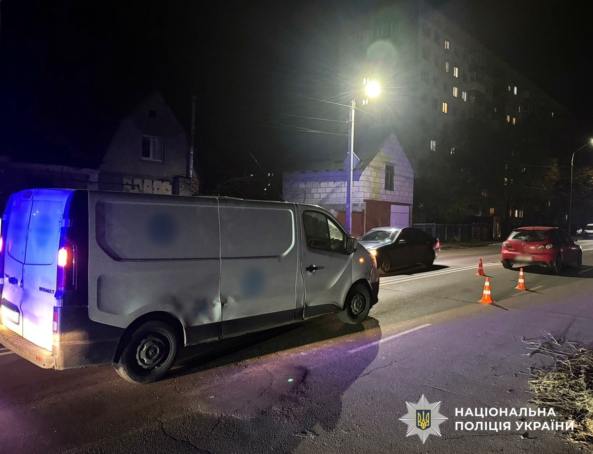Житель Звягельщини, керуючи автівкою, збив пішохода в обласному центрі