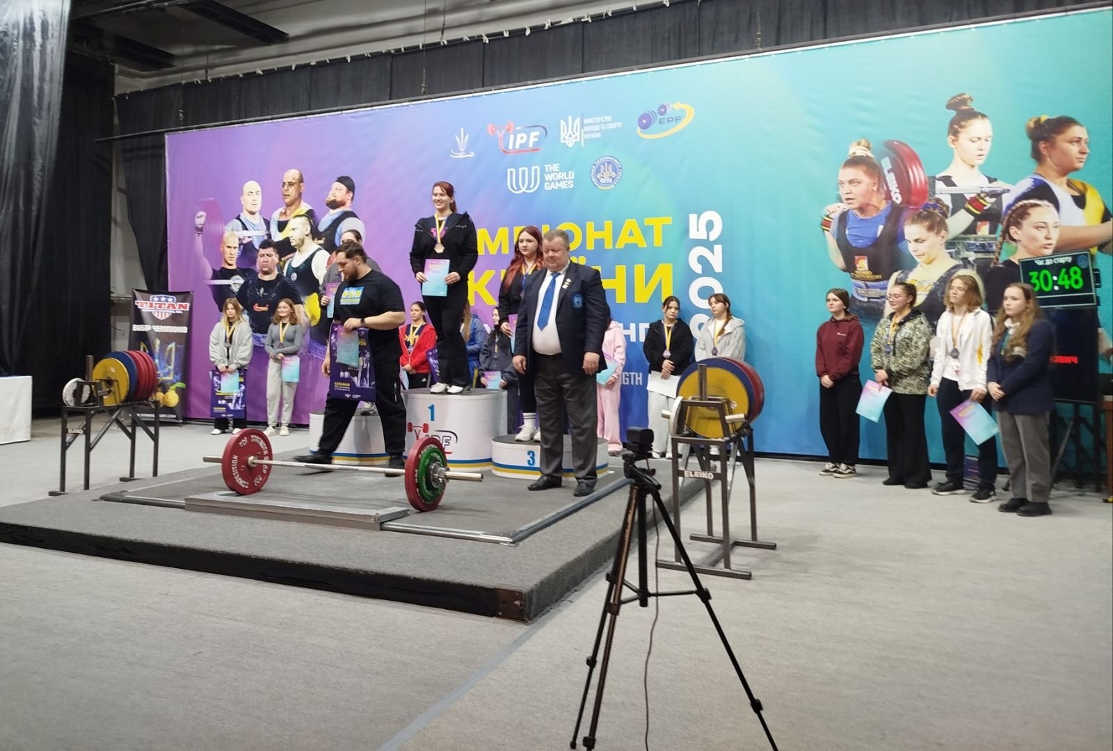 Звягельські пауерліфтери здобули три медалі на Чемпіонаті України