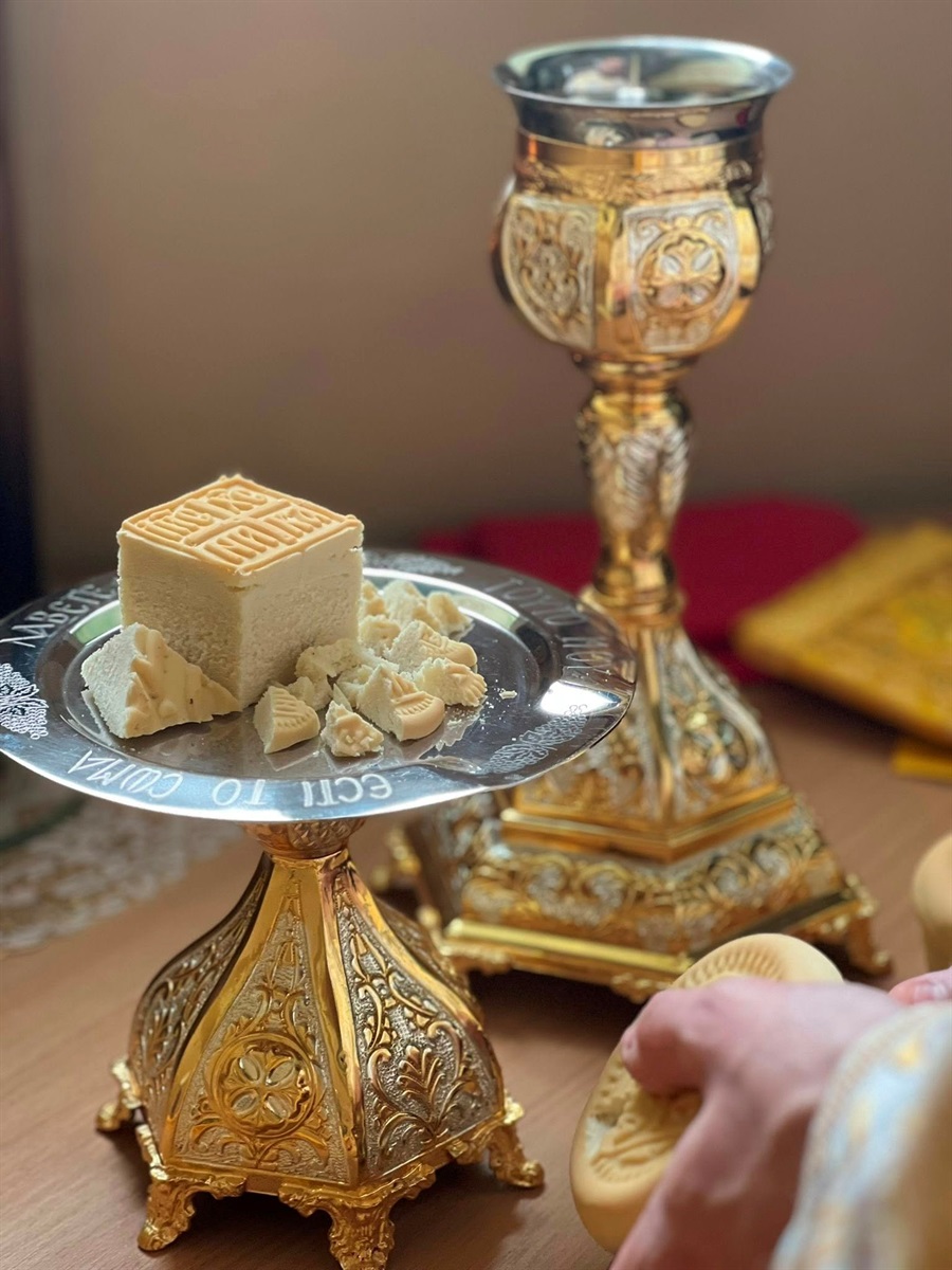 Єпископ ПЦУ Паїсій освятив надкупольний центральний хрест храму в с. Великий Молодьків