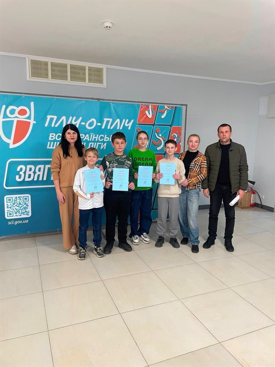 Звягельські школярі змагалися з легкої атлетики та шахів у рамках проєкту 