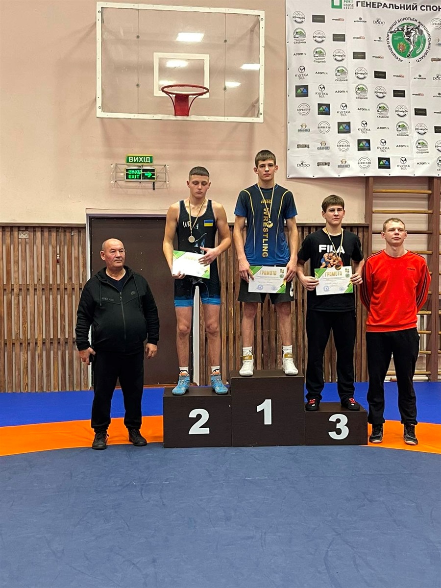 Чемпіонат Житомирщини з греко-римської боротьби: вихованці ДЮСШ здобули 11 нагород