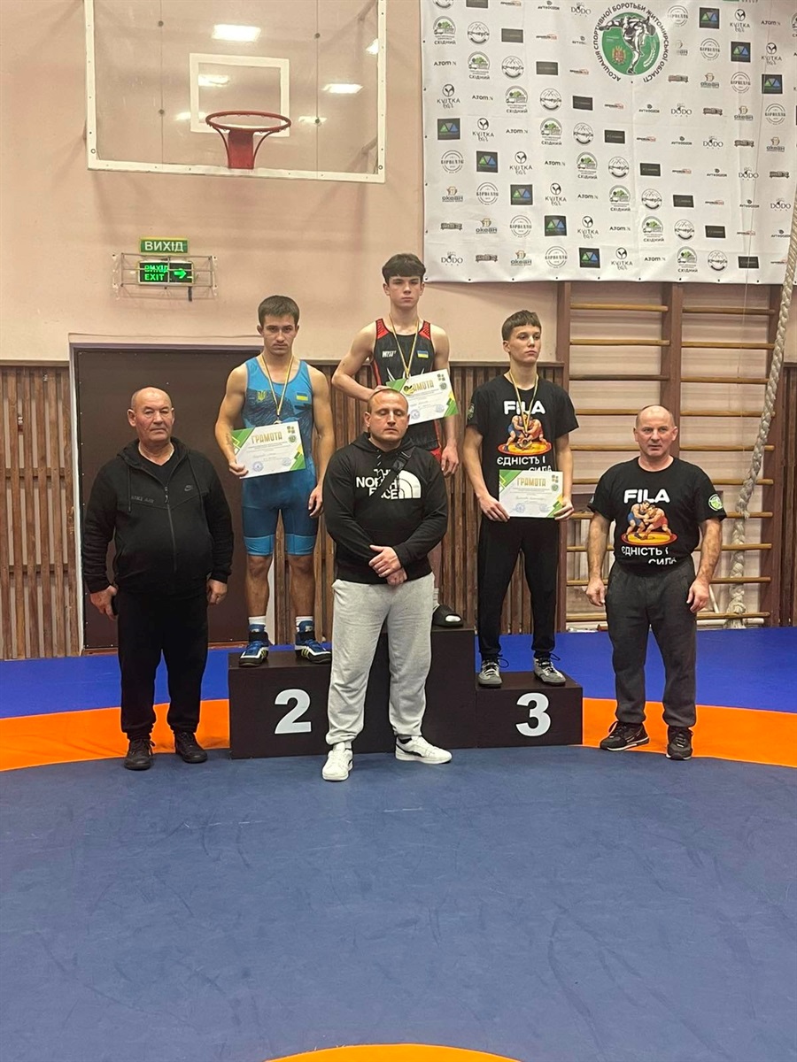 Чемпіонат Житомирщини з греко-римської боротьби: вихованці ДЮСШ здобули 11 нагород