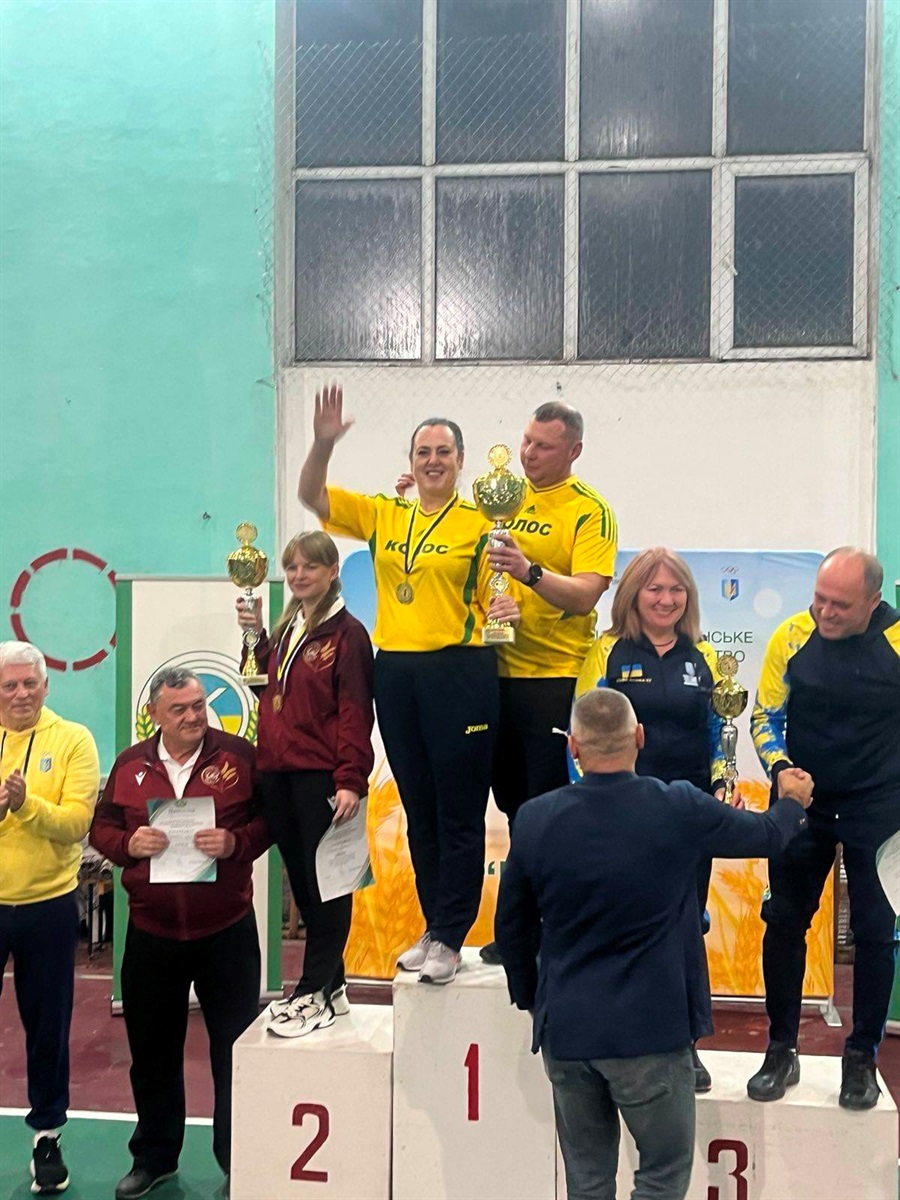 Заступниця селищного голови на Звягельщині стала чемпіонкою із настільного тенісу