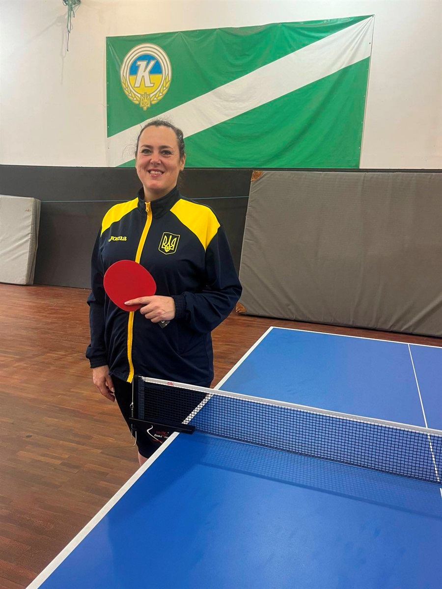 Заступниця селищного голови на Звягельщині стала чемпіонкою із настільного тенісу