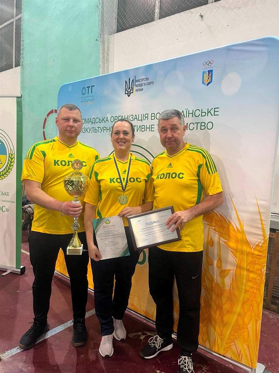 Заступниця селищного голови на Звягельщині стала чемпіонкою із настільного тенісу