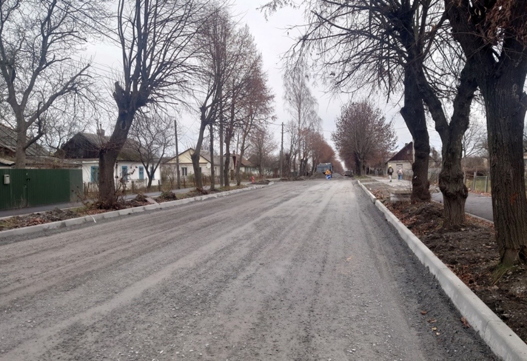 Ремонт вулиці Лесі Українки у Звягелі: огляд будівельного майданчика