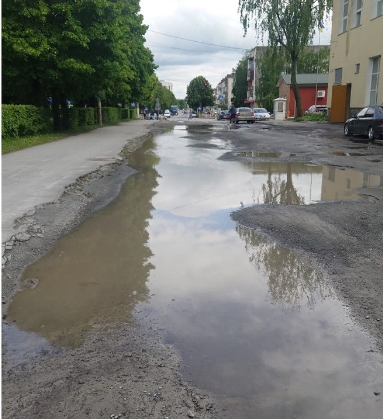 Ремонт вулиці Лесі Українки у Звягелі: огляд будівельного майданчика