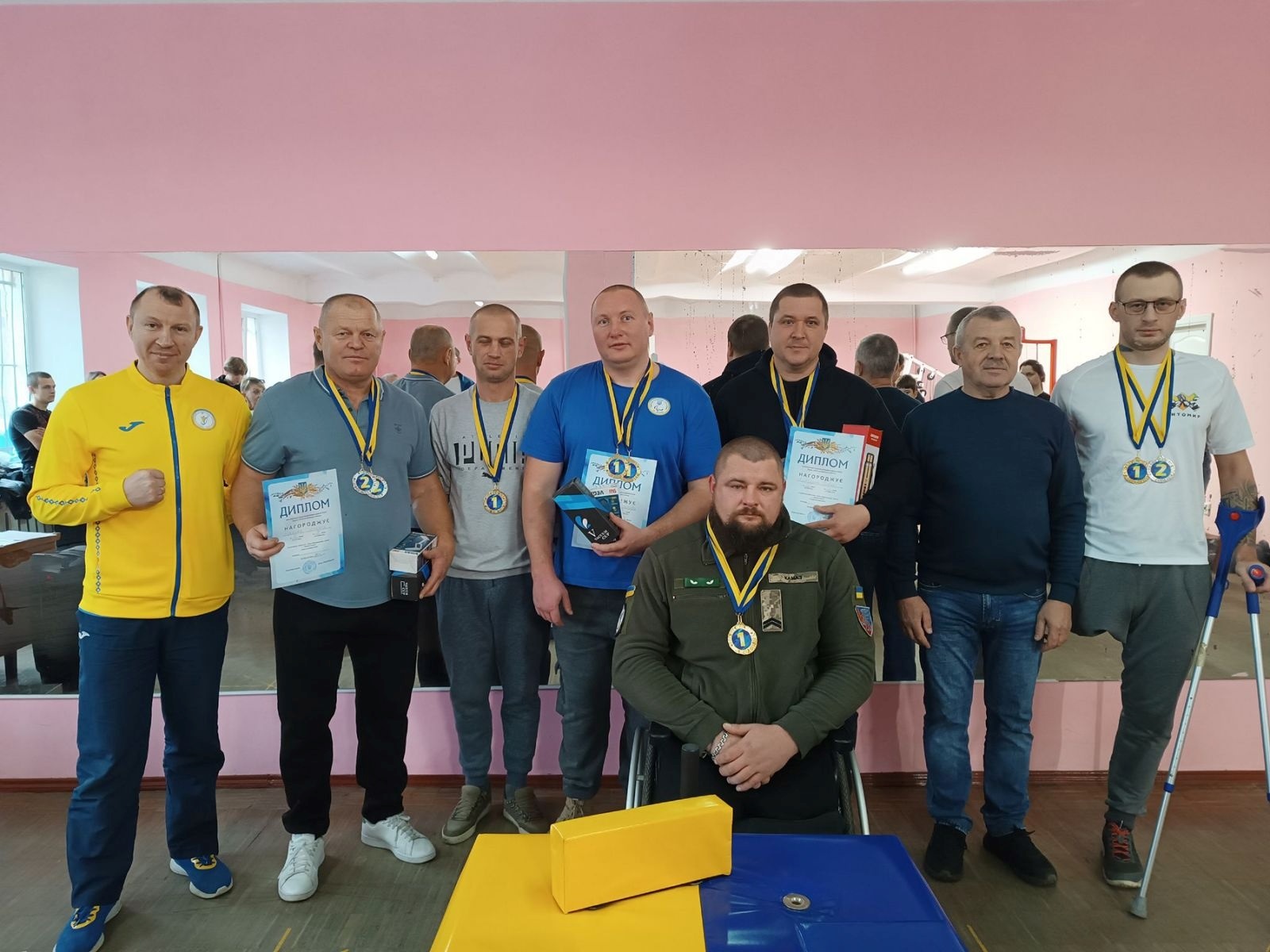 Звягель здобув Кубок області з пара-армрестлінгу та звання 