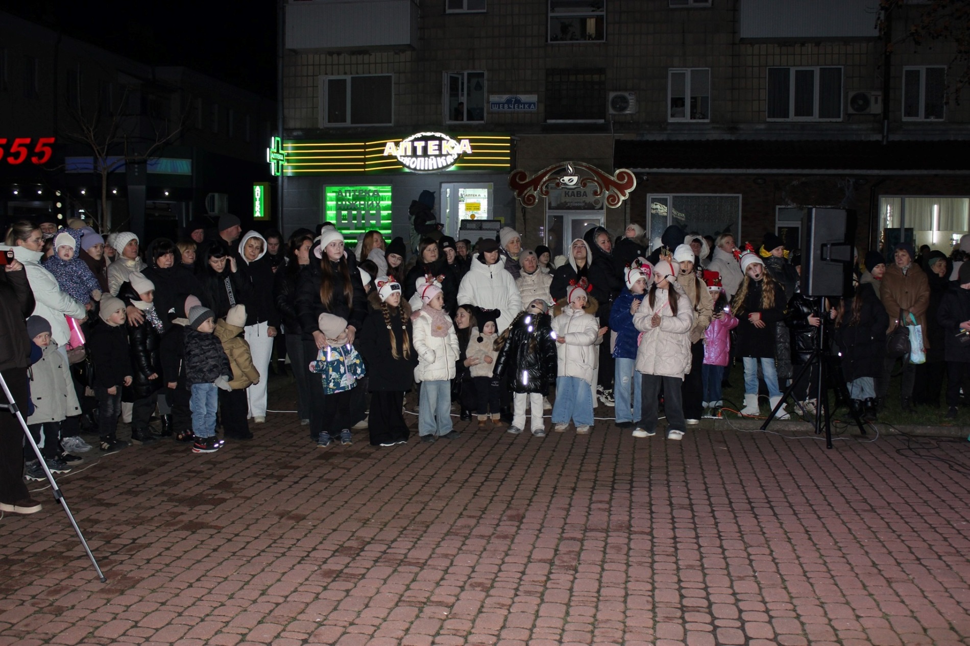 У Звягелі відкрили Резиденцію Святого Миколая та головну різдвяну ялинку