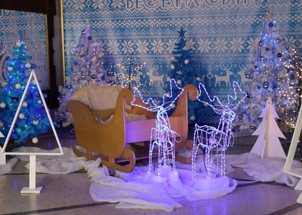 У Звягелі відкрили Резиденцію Святого Миколая та головну різдвяну ялинку