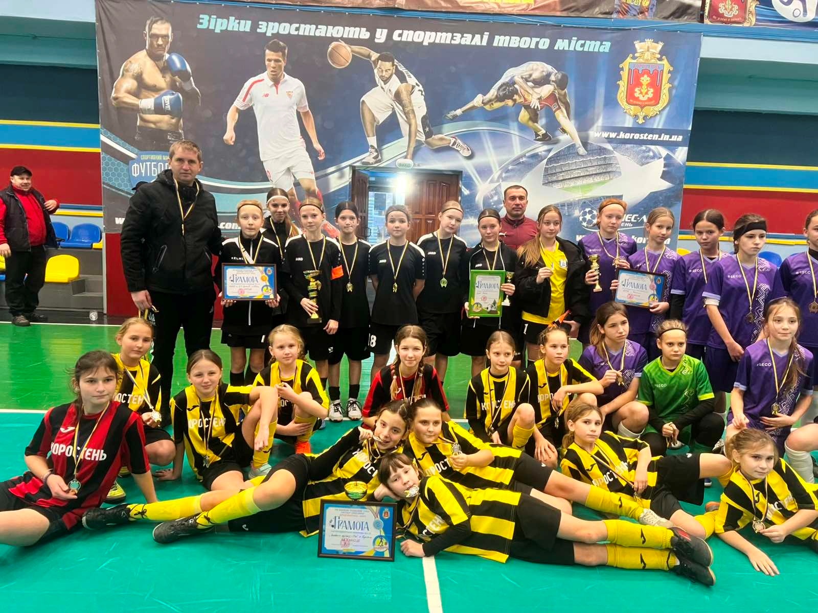 Успіхи звягелянок на турнірі з футзалу серед дівчат – 