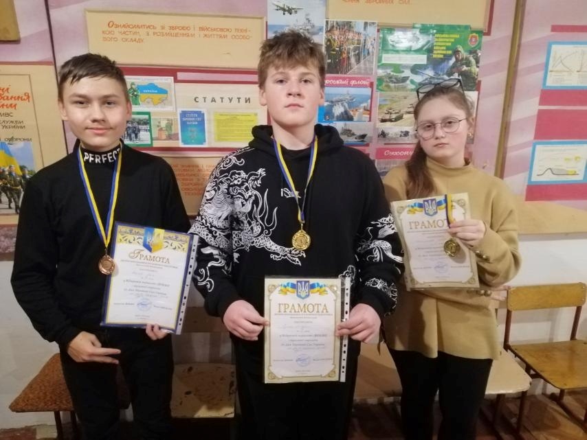 Першість ДЮКФП з кульової стрільби у Звягелі: результати змагань до Дня ЗСУ