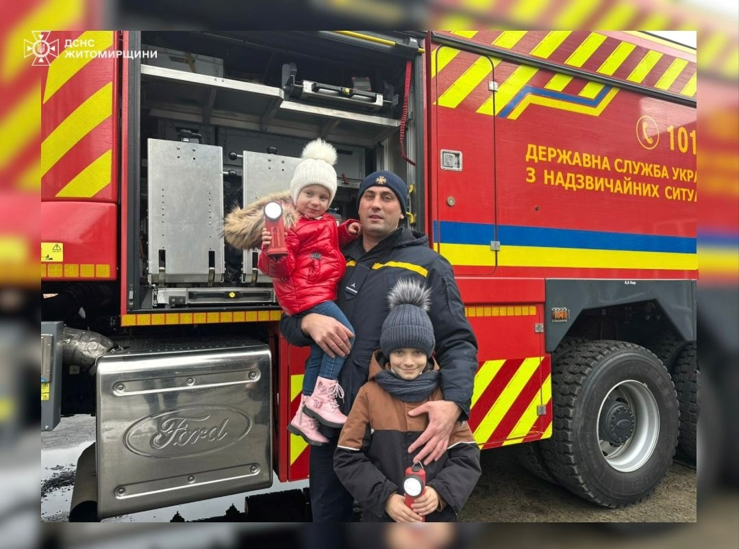 Між сиреною та родинним теплом: історія рятувальника Олександра Черниша