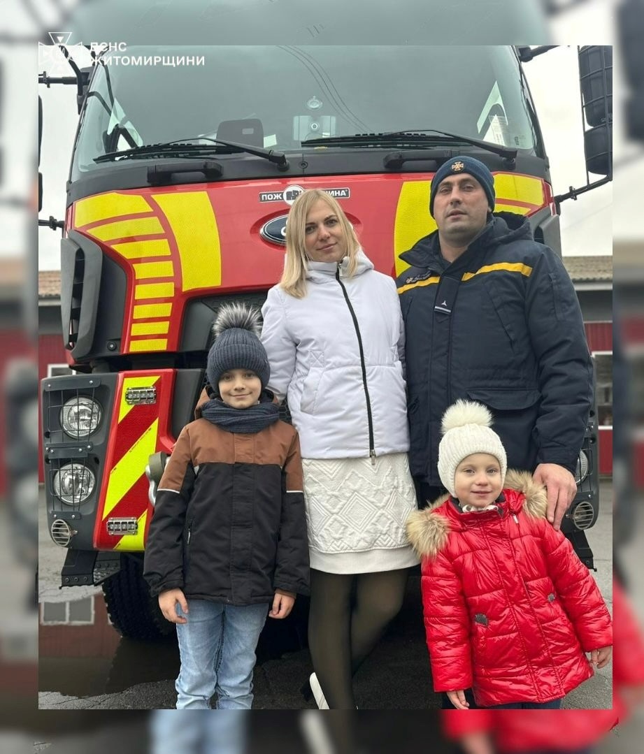 Між сиреною та родинним теплом: історія рятувальника Олександра Черниша