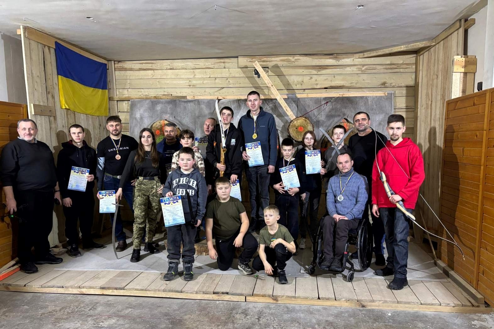 У Звягелі вперше відбулися змагання зі стрільби з лука