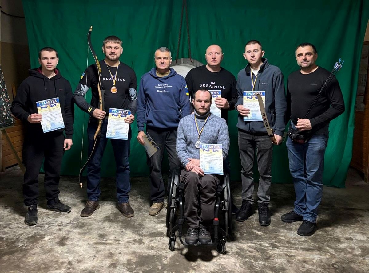 У Звягелі вперше відбулися змагання зі стрільби з лука