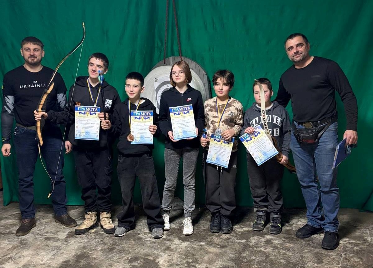 У Звягелі вперше відбулися змагання зі стрільби з лука