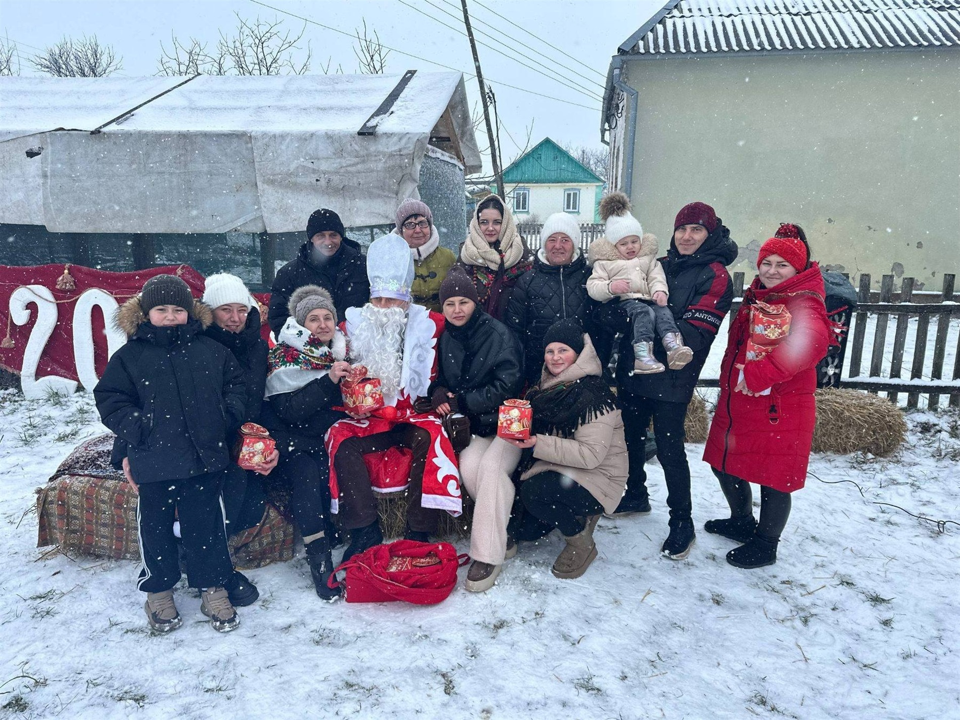 У Майстровій Волі відбулося різдвяне свято для дітей