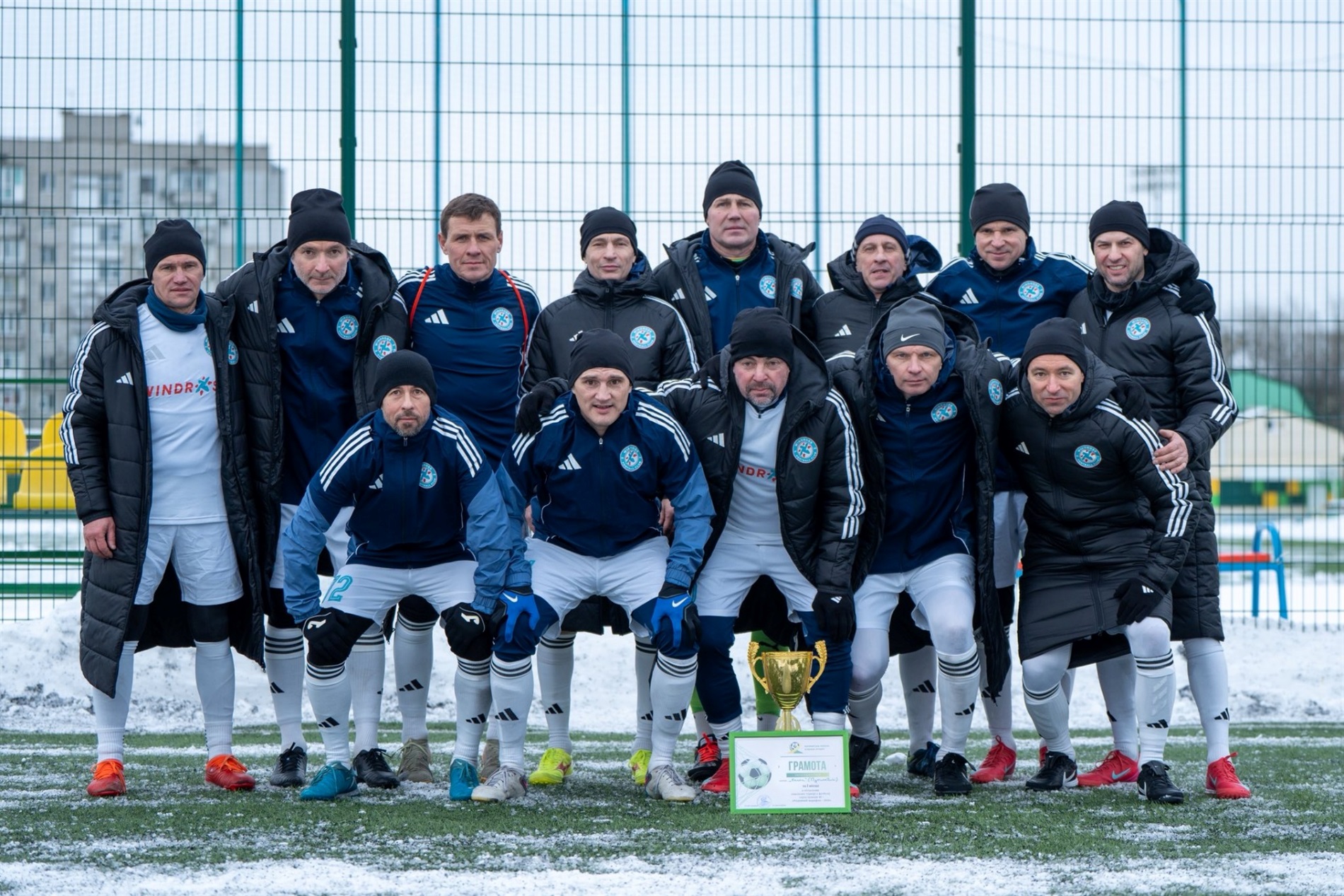 Звягельські футболісти-ветерани – чемпіони: 